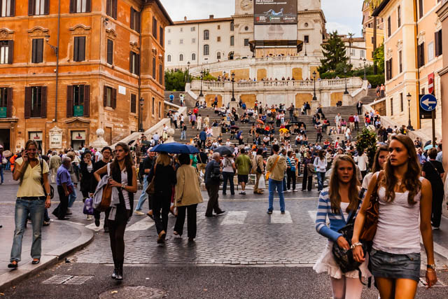 Roma en Seis Días - Piazza di Spagna © Mano Chandra Dhas