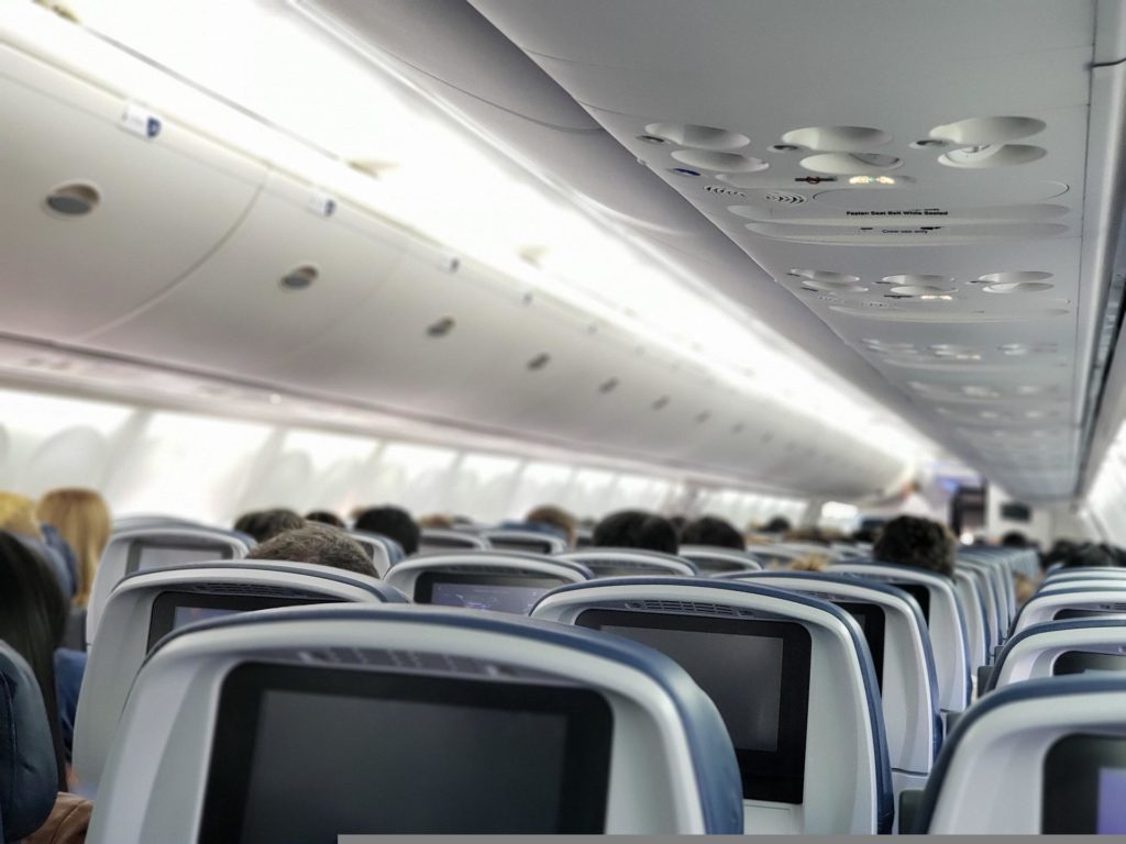 Inventario de asientos de aerolíneas