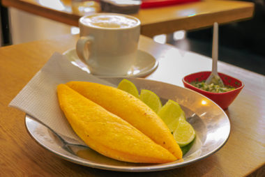 Empanadas: an any-time-of-the-day snack in Colombia ©Mano Chandra Dhas