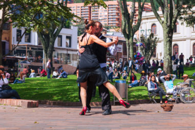 Best of Bogotá In 3 Days: A Tour Itinerary For in and Around Colombia’s Capital City 11 Best of Bogotá - Tango Dancers Entertain Visitors to the Flea Market in Usaquén ©Mano Chandra Dhas