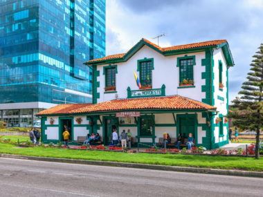 Start your journey to Zipaquirá a day trip from Bogota, here: Usaquen train Station © Mano Chandra Dhas