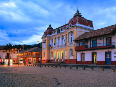 Zipaquirá, Colombia - The Town Hall in the Main Town Square © Mano Chandra Dhas