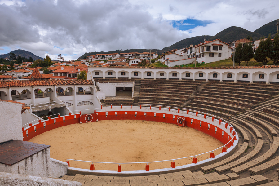 Guatavita - A View of the Small Bullring © Mano Chandra Dhas