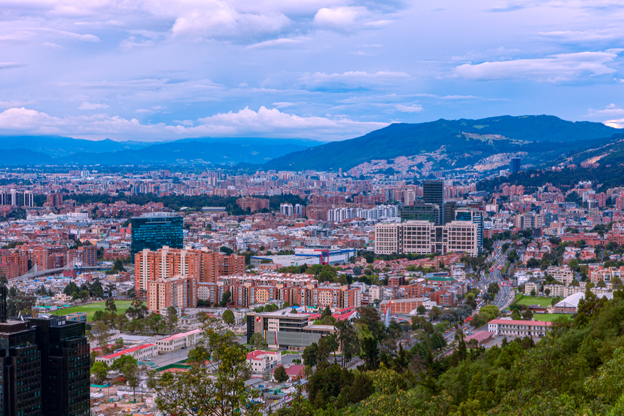 Bogotá, Colombia - A View From La Calera © Mano Chandra Dhas