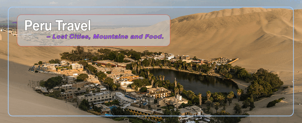 The Huacachina Oasis in Peru. Holidays by Coromandel SAS.