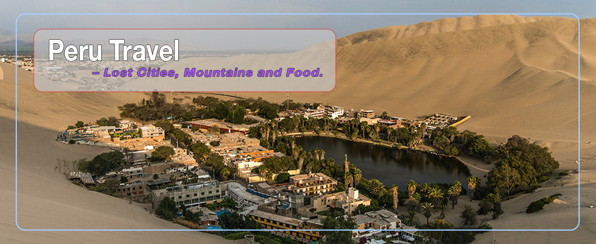 The Huacachina Oasis in Peru. Holidays by Coromandel SAS.