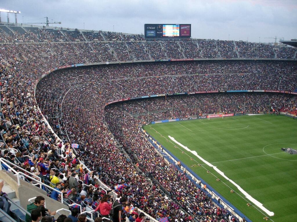 Soccer Stadium – WikiImages - Pixabay